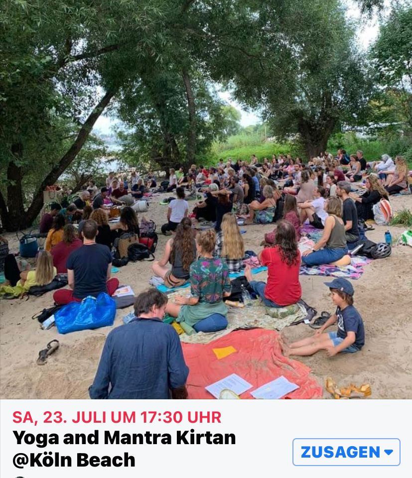 Yoga Mantra Kirtan Köln Beach